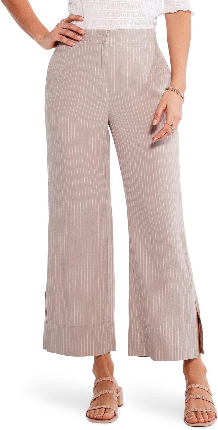 

Брюки NIC+ZOE Central Park Wide Leg Ankle Pants, цвет Neutral Multi