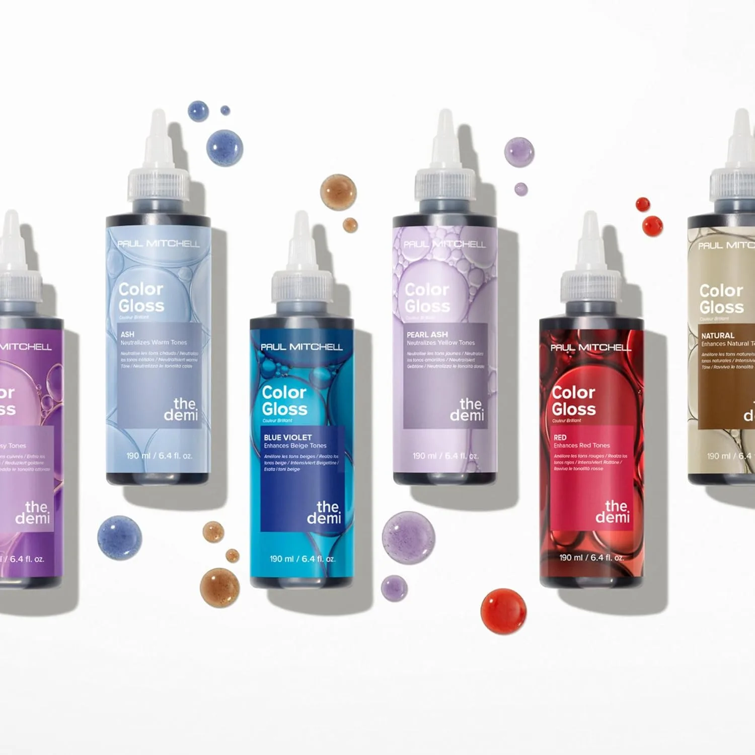 Paul Mitchell The Demi Color Gloss - Глянцевое тонирование за 3 минуты 189 мл (1 шт.), Blue Violet — фото 4