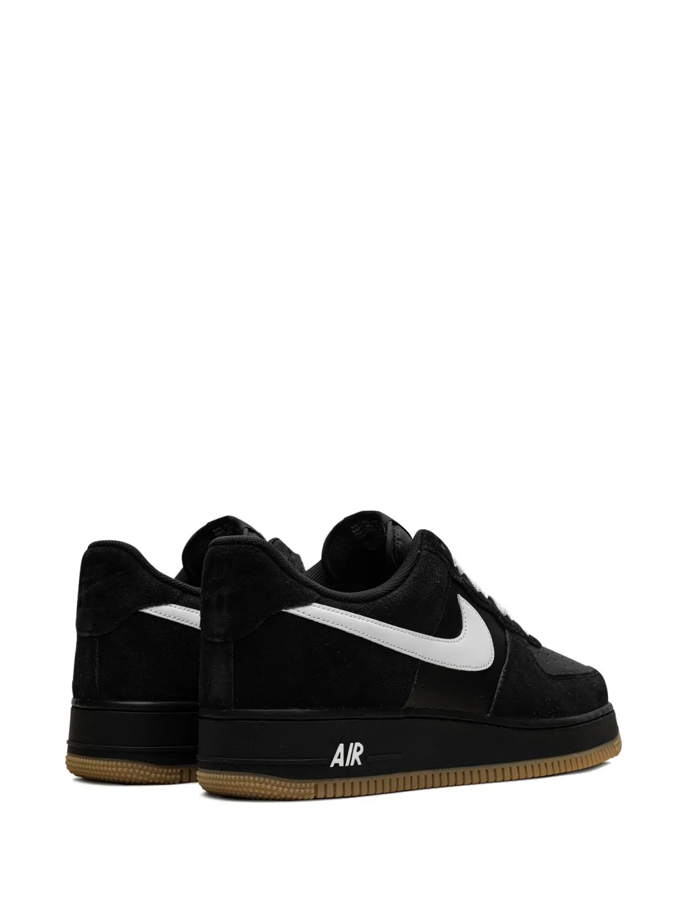 Кроссовки Air Force 1 Low SK8 Black/White-Gum/Light Brown Nike, черный — фото 3