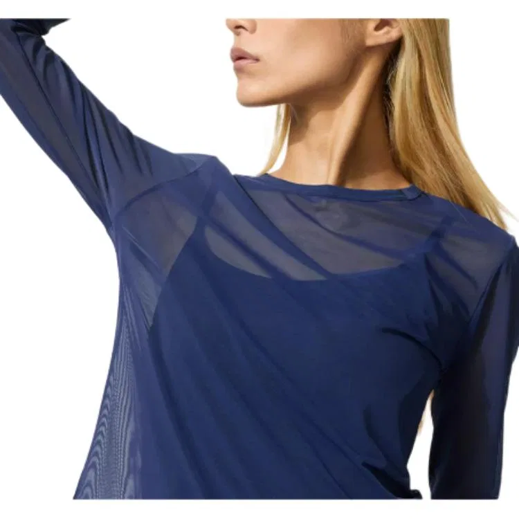Футболка женская SS26 Sea Blue с круглым вырезом UNIQLO — фото 3