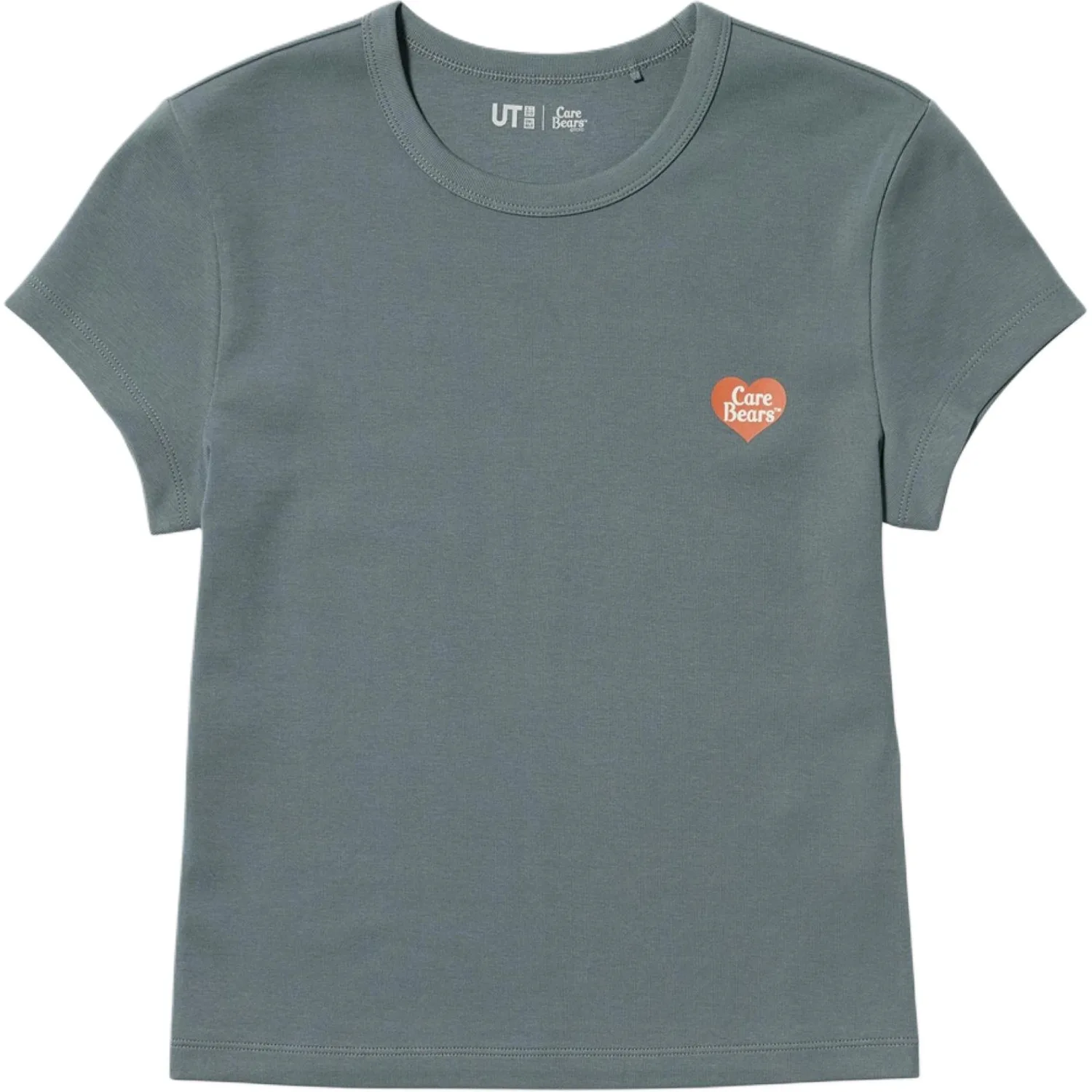 Футболка с принтом персонажа женская UNIQLO, Asphalt Gray