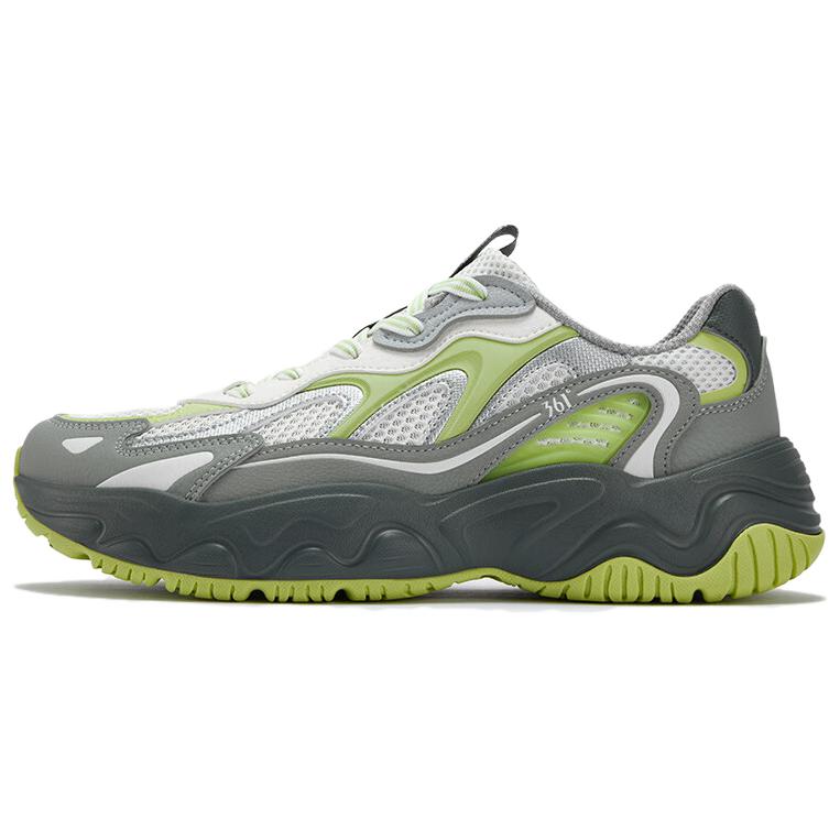 

Кроссовки мужские Casual низкие Tracing Breeze Abrasion Resistant Breathable 361°, белый серый