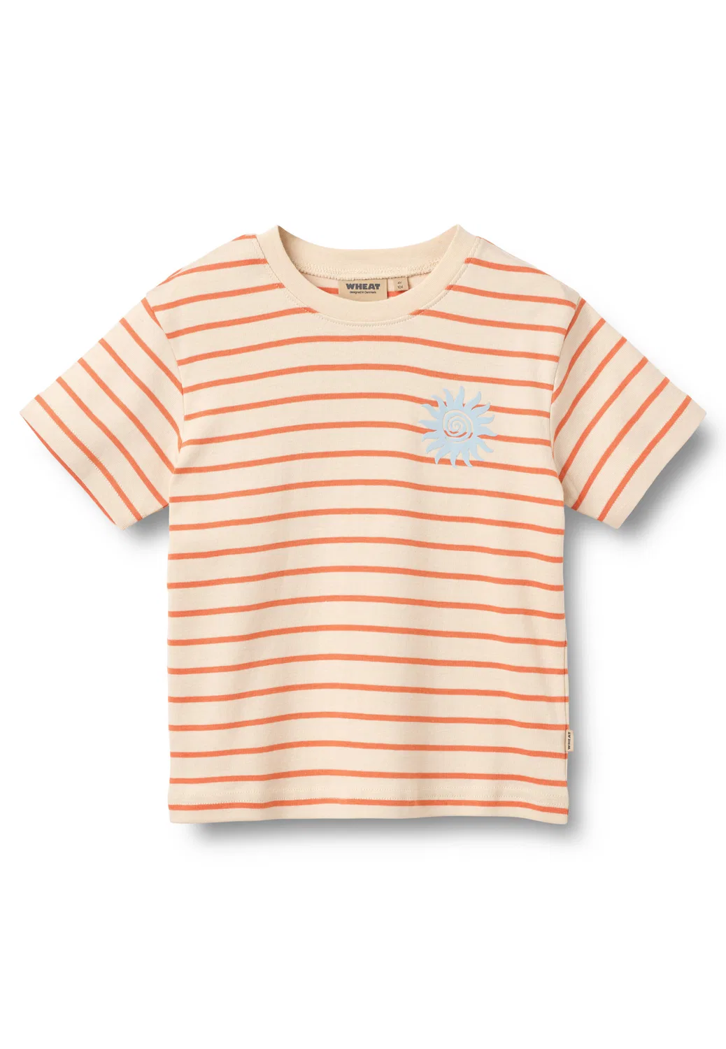Футболка 'Jay' Wheat, Lobster/Pastel Orange