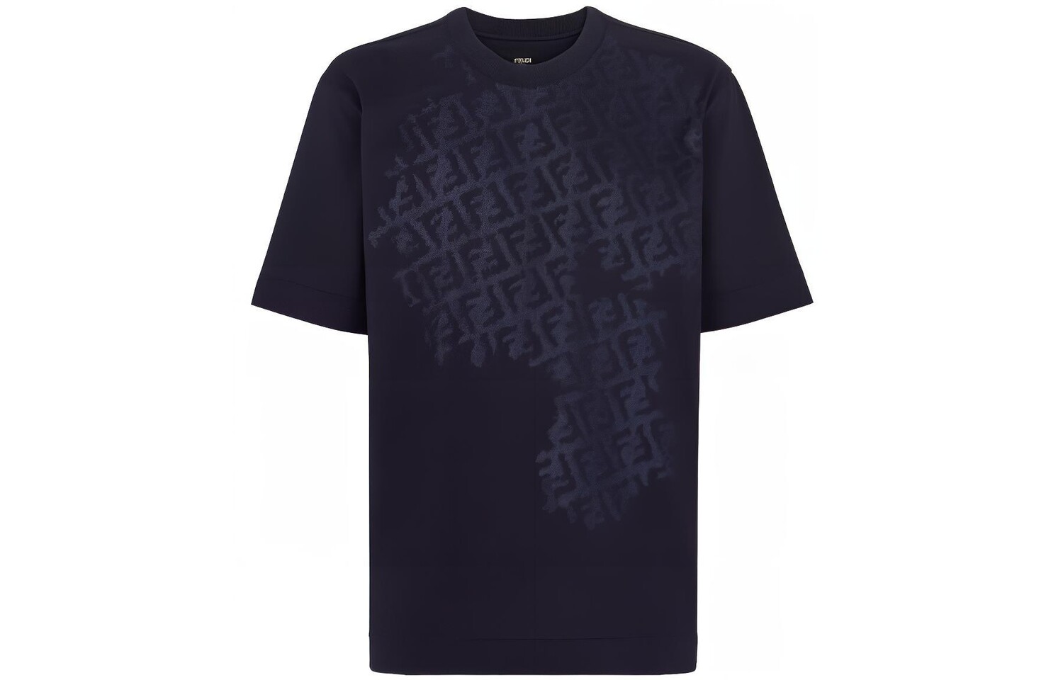 

Футболка мужская синяя Fendi, синий