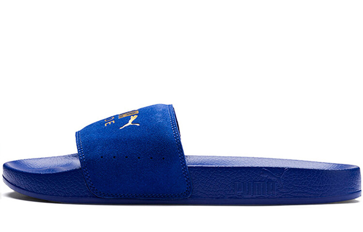 

Шлепанцы и сланцы PUMA Leadcat Suede Slide Blue