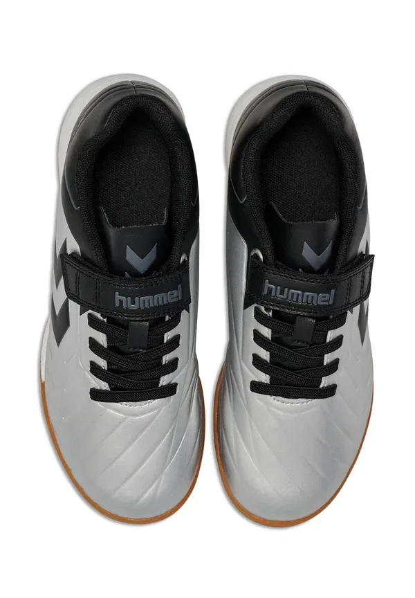 Кроссовки детские Hummel Top star i.c. vc 2.0 jr baby shoes, черно-серебристый — фото 3