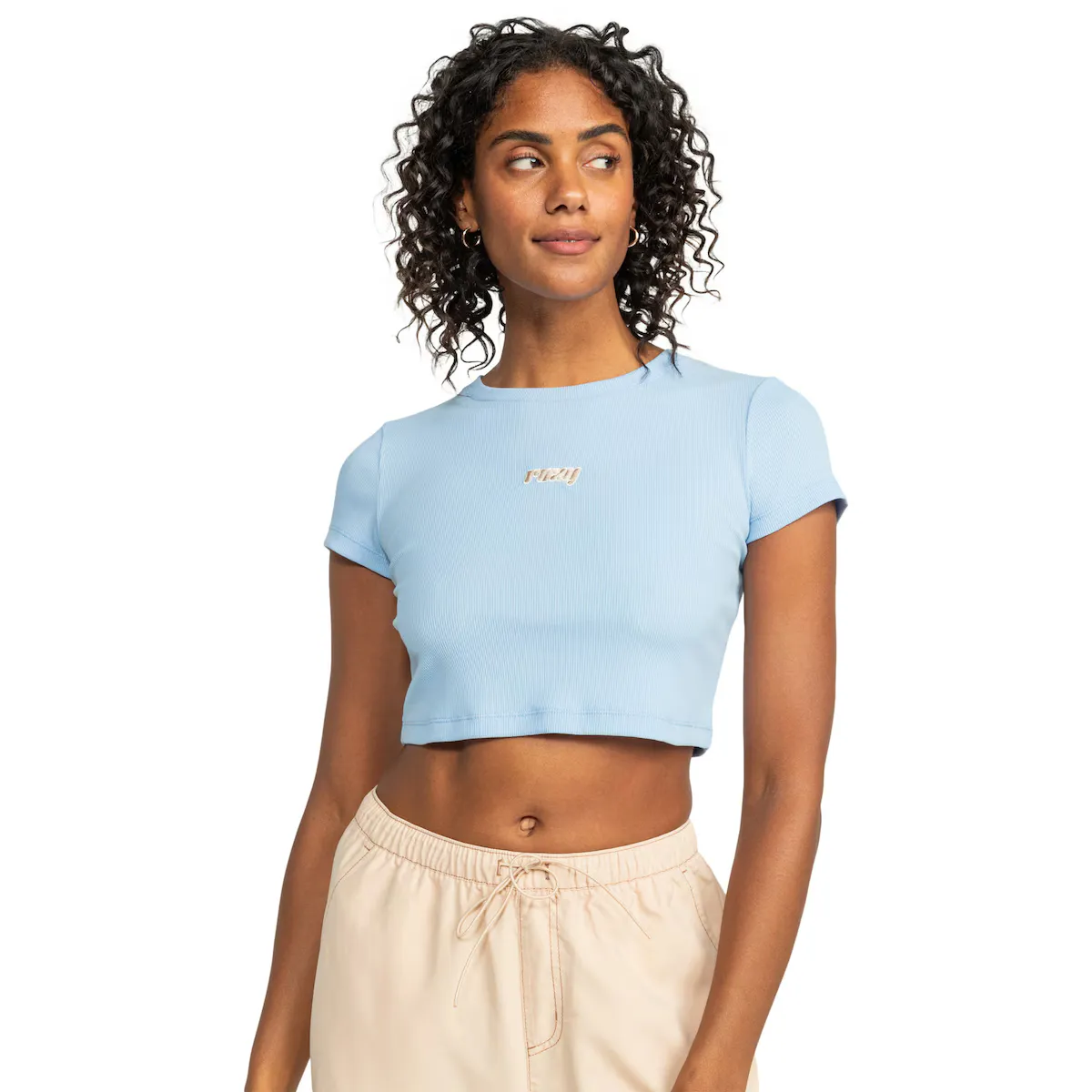 

Женская футболка Active Collection Roxy, светло-голубой