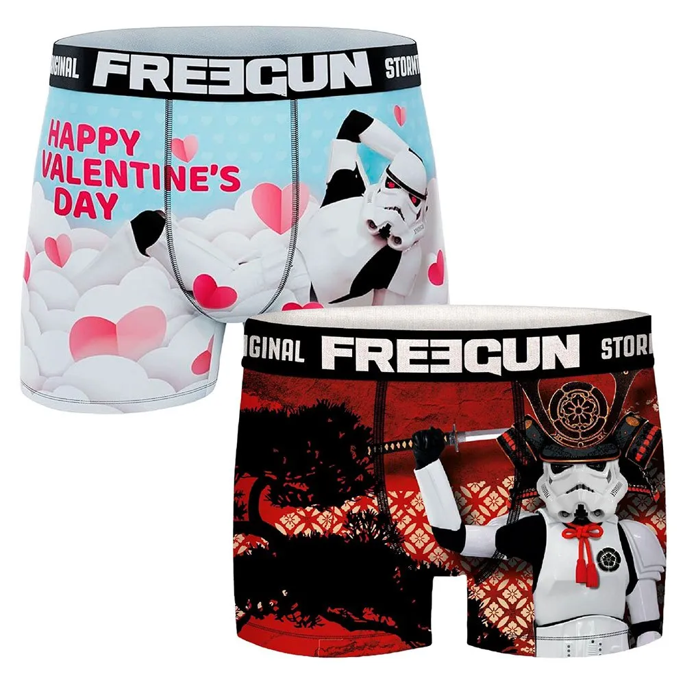 

Трусы-боксеры Freegun Samurai/San Valentin Star Wars 2 units, разноцветный