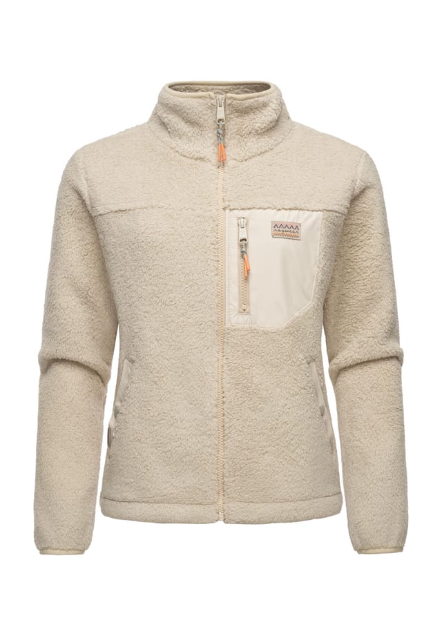 

Плюшевая куртка Аларис Ragwear, экрю