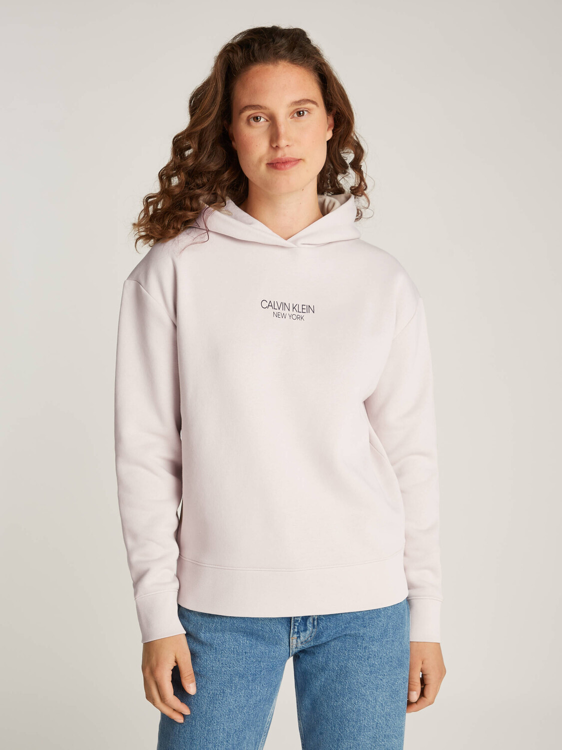 

Толстовка Calvin Klein Regular Fit, пудрово-розовый