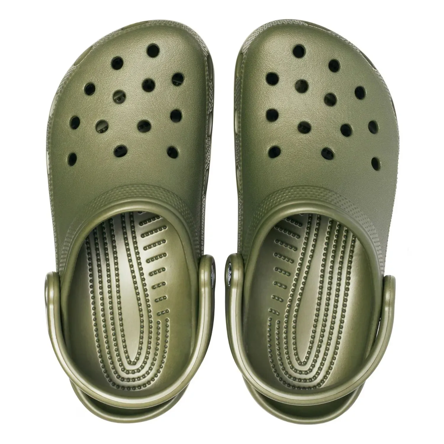 Мужские сабо Classic Clog Crocs, зеленый — фото 3