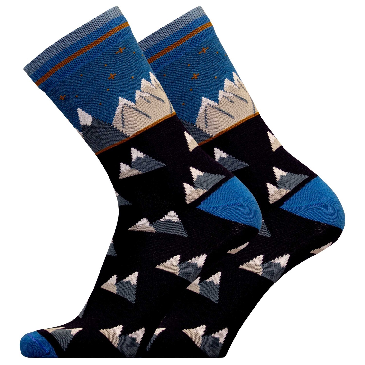 

Многофункциональные носки Uphillsport Lifestyle Merino M3 Crew, цвет Mountains Navy