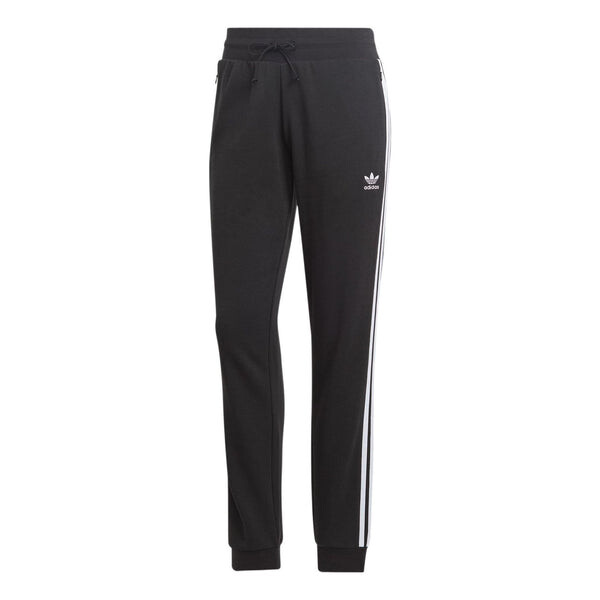 

Брюки adicolor classics slim cuffed pants 'black' Adidas, черный