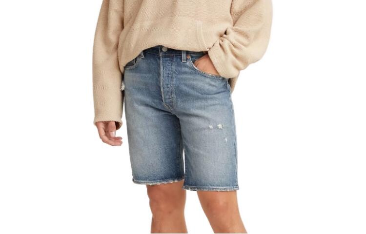 

Джинсовые шорты мужские серые/синие Levi’S, серый/синий
