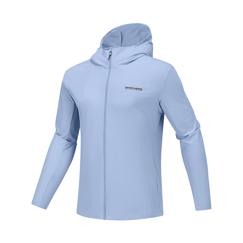 

Skechers Спортивная куртка GODRI матовая светло-голубая, Matte Light Blue/05CA