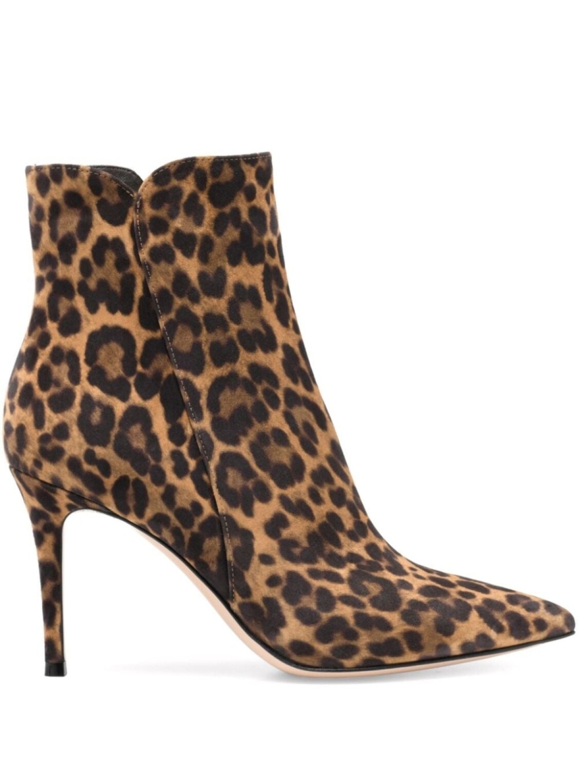 Gianvito Rossi 85-мм сапоги Леви, коричневый
