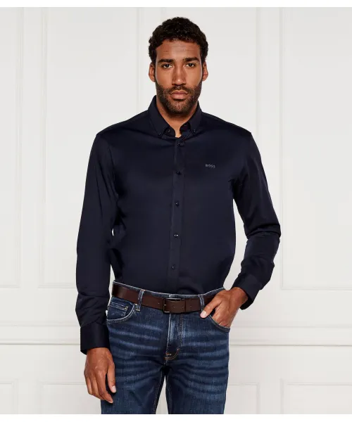 

Рубашка p-joe-bd-c1-222 Regular fit Boss, синий