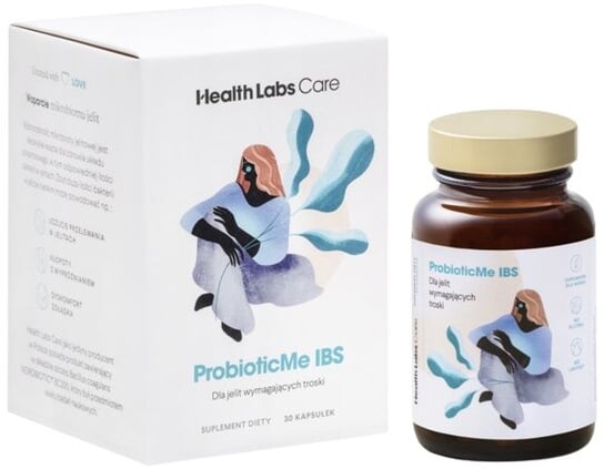 

HealthLabs, Пробиотик Ibs, Добавка , 30 капсул.