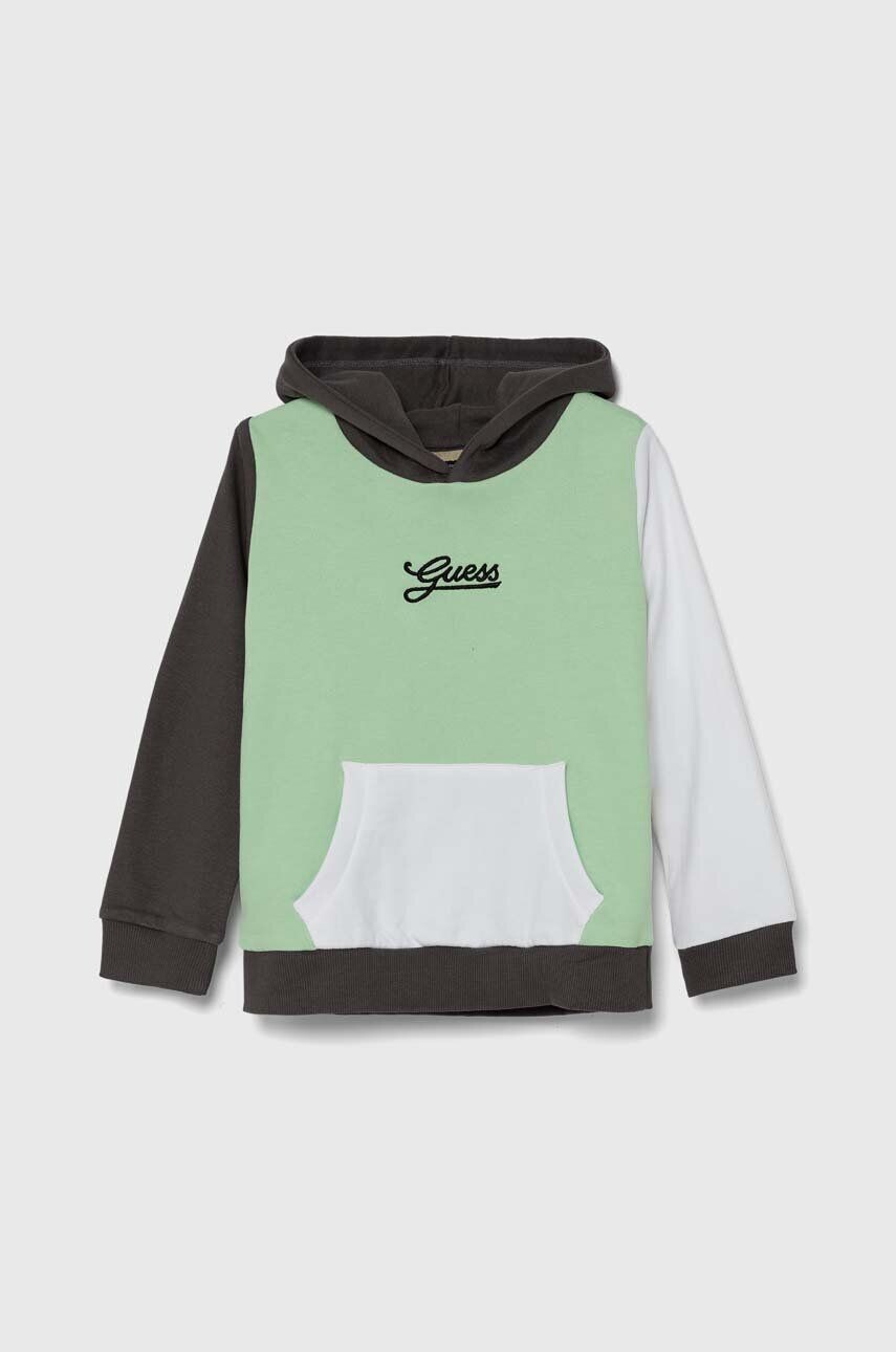 

Хлопковая толстовка Guess для мальчика/девочки, зеленый