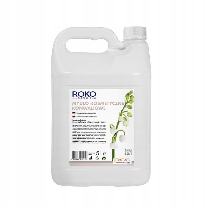 

Roko, Косметическое мыло 5 кг Rh- 015b Белый ландыш для мытья рук и тела