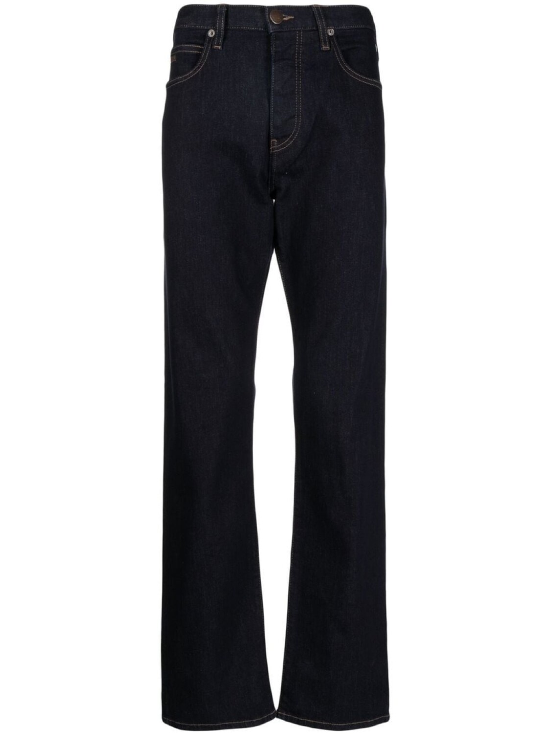 

Emporio Armani прямые джинсы, синий