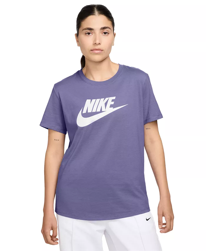 

Спортивная футболка Essentials Logo для женщин Nike, фиолетовый