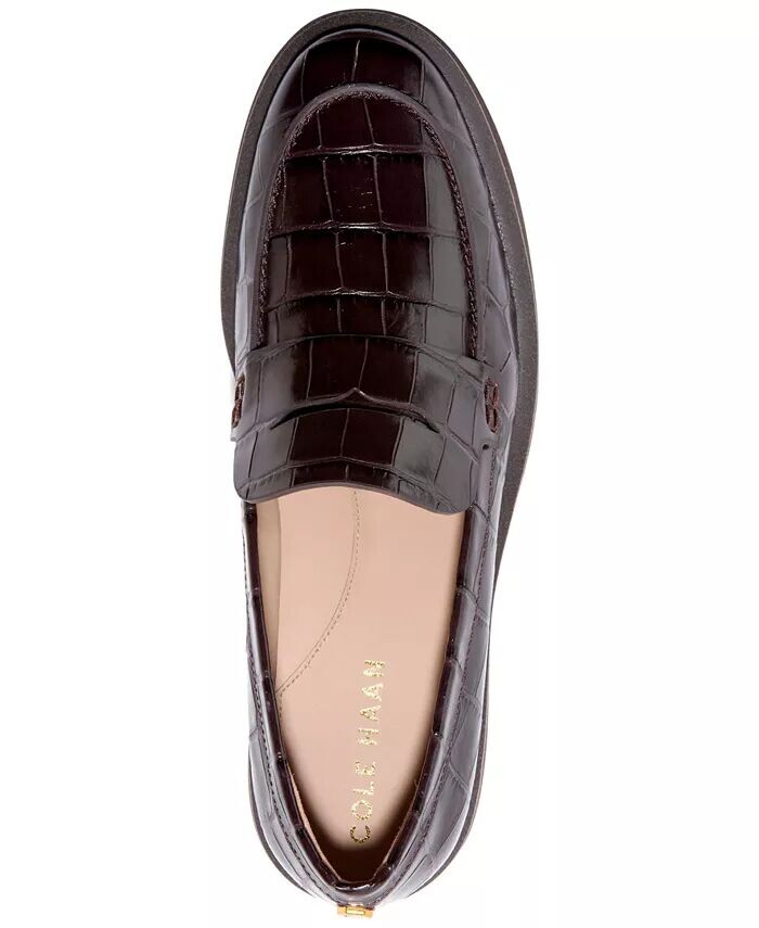 Женские лоферы Женева Cole Haan, коричневый — фото 4