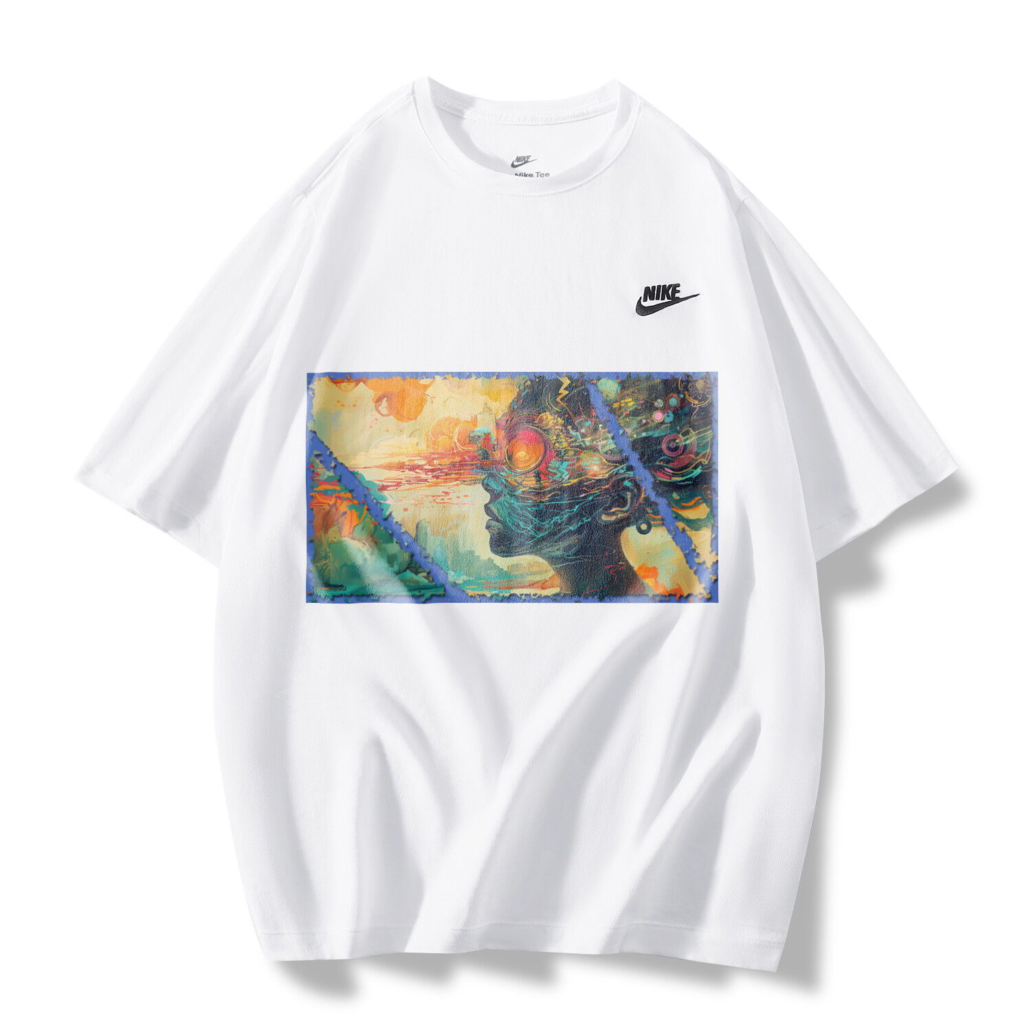 

Футболка мужская белая Nike, белый