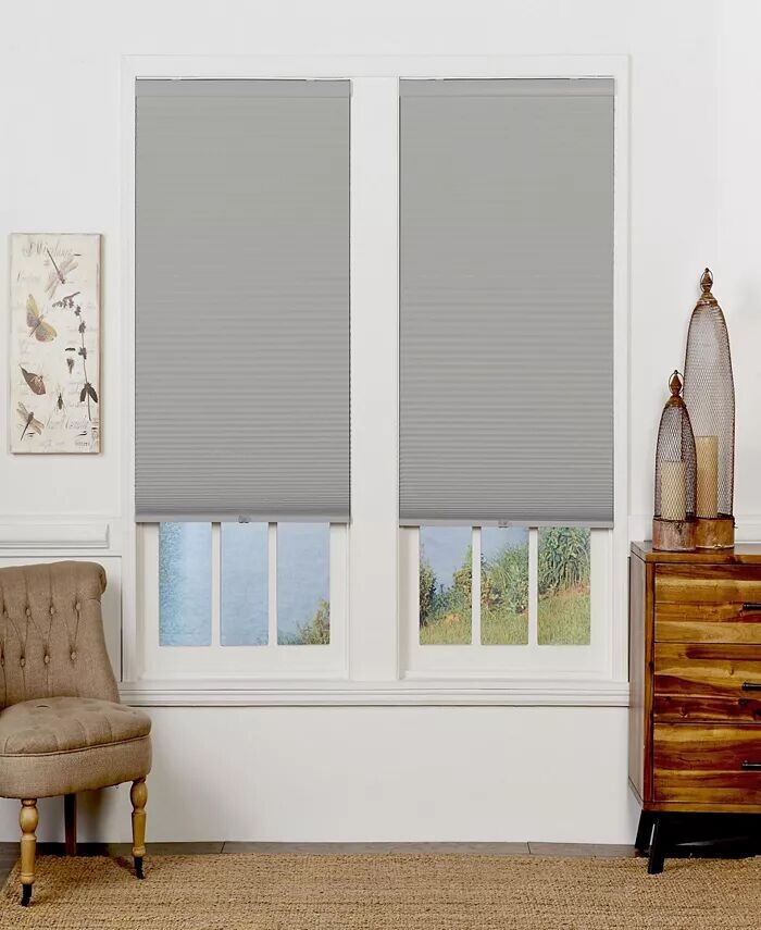 

Беспроводная сотовая шторка Blackout, 38,5x64 The Cordless Collection, серый