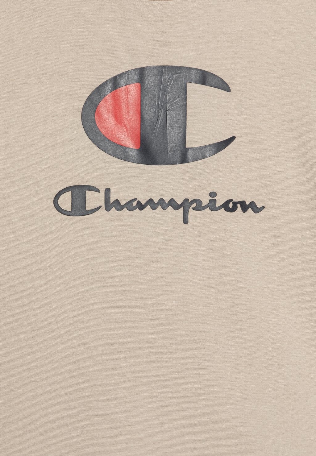 

Футболка ICONS CREWNECK LARGE LOGO UNISEX Champion, бежевый