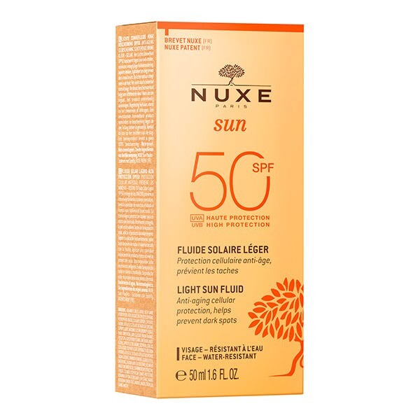 Nuxe Sun Light Fluid Высокая защита Spf 50 50 мл Nuxe — фото 2
