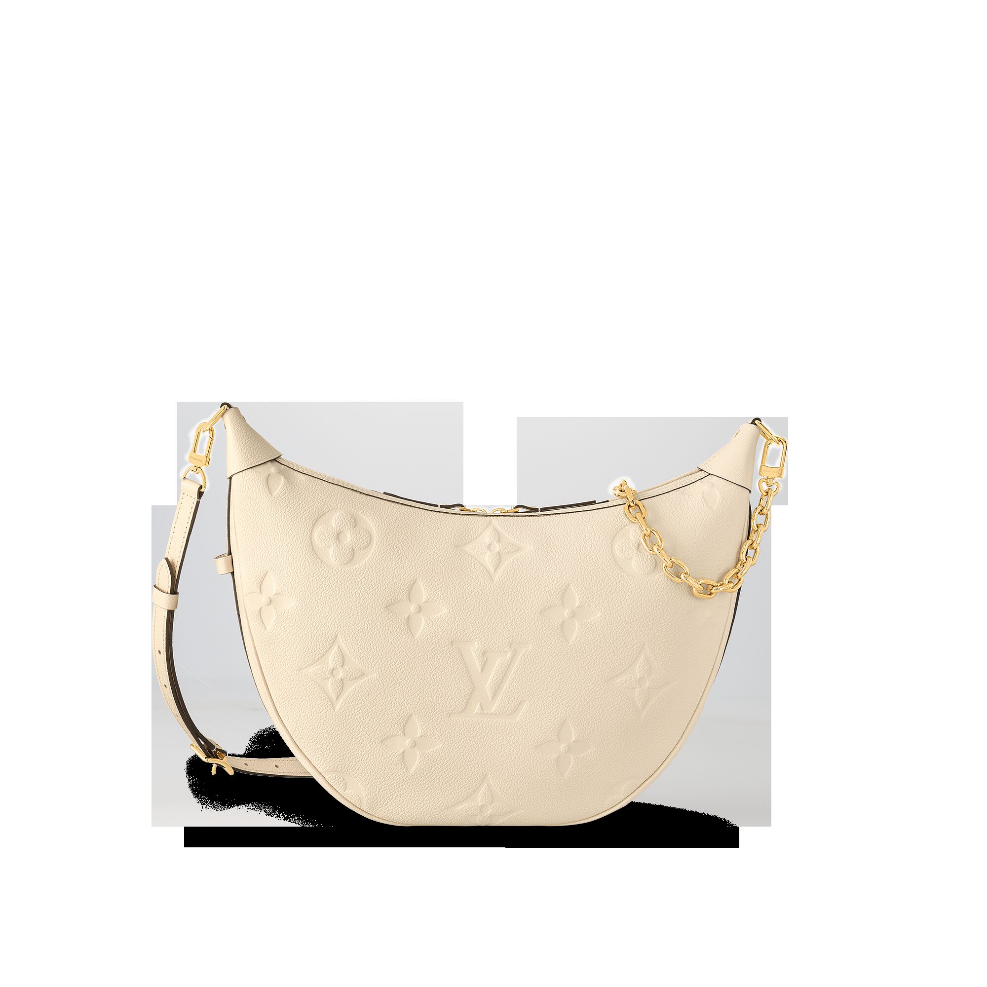 

Сумка-хобо Louis Vuitton, бежевый