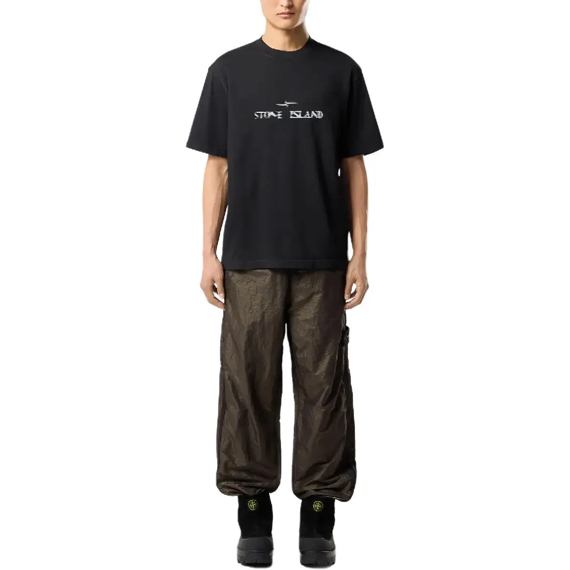 Футболка Unisex SS26 STONE ISLAND, черный — фото 4