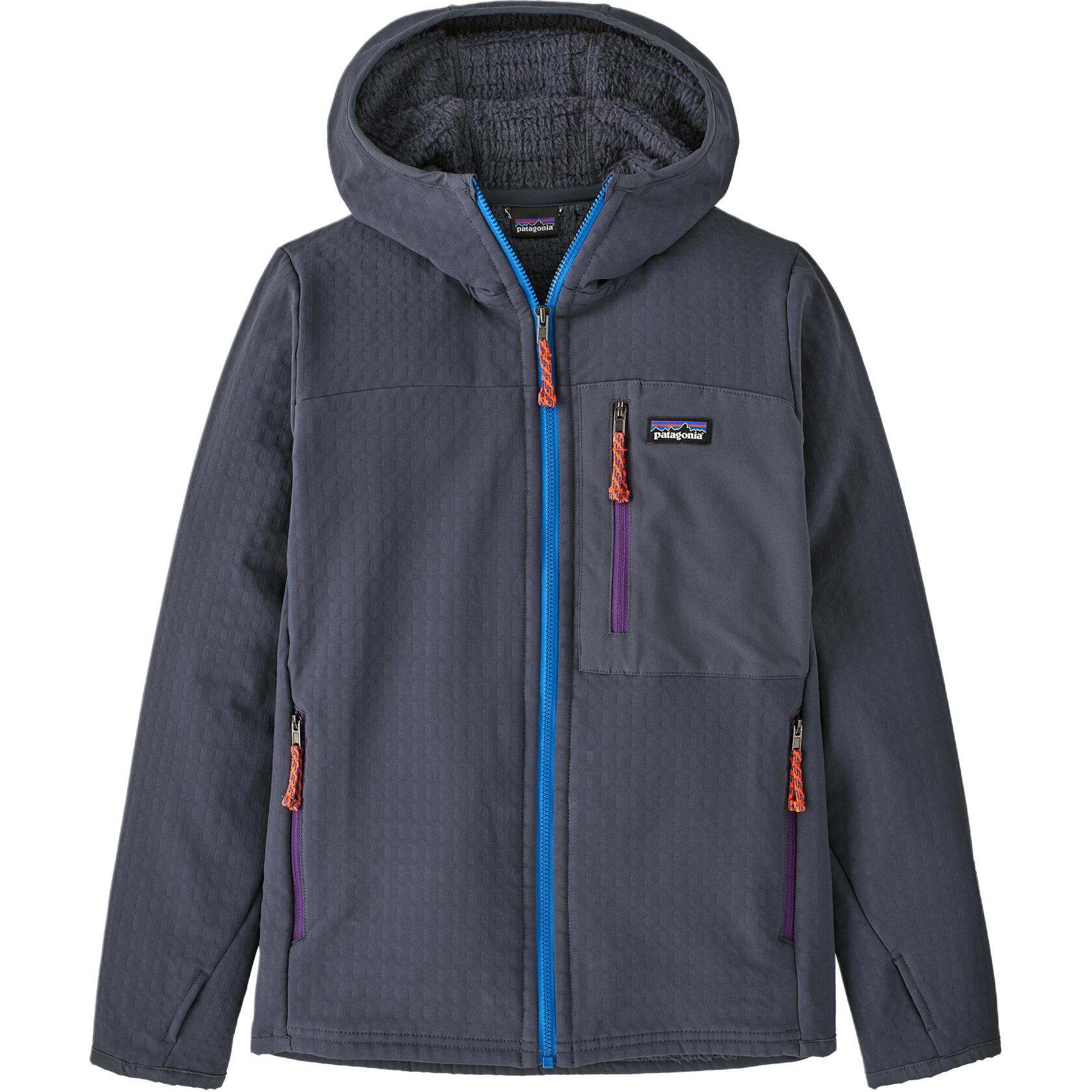 Куртка R2 Techface для подростков Patagonia, цвет Storm Purple/Stormy Mauve — фото 4