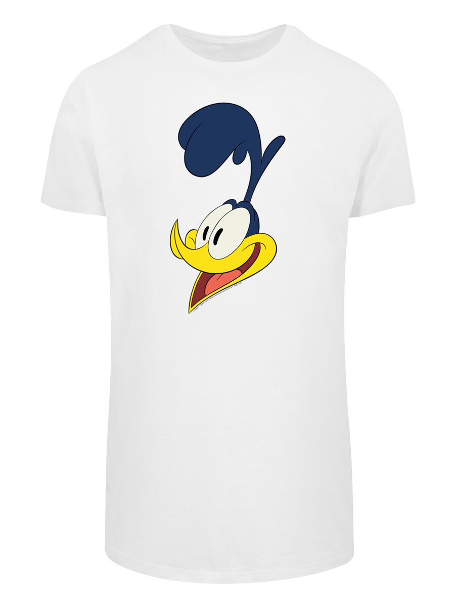 

Рубашка F4NT4STIC Looney Tunes Road Runner Face, белый