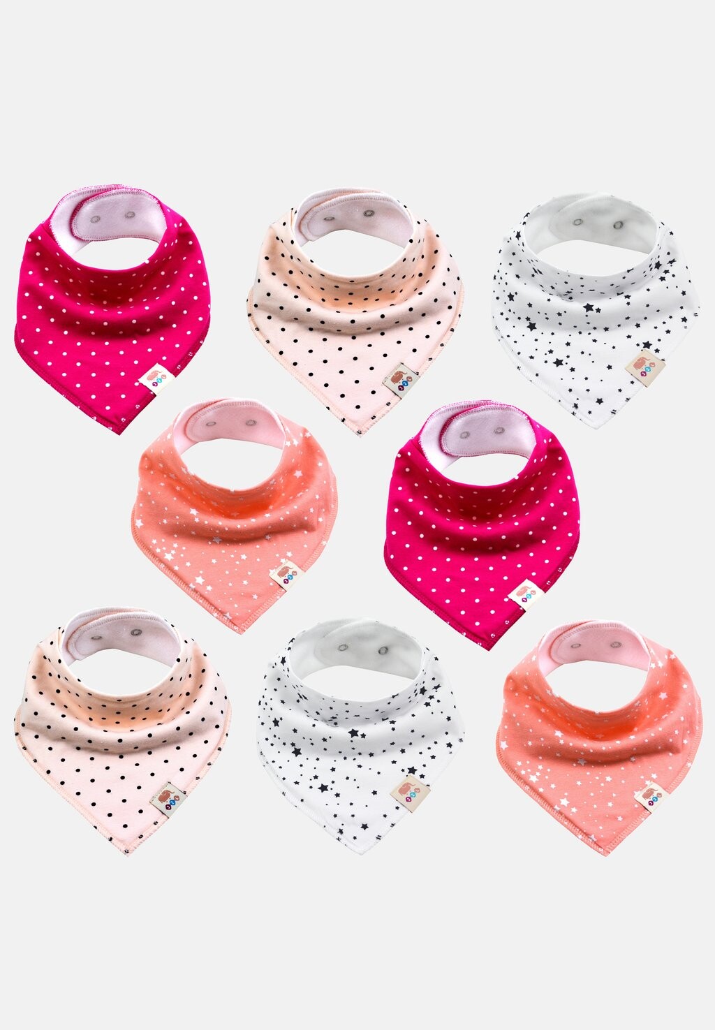 

УПАКОВКА из 8 ШАРФОВ M.M.C., Mädchen set