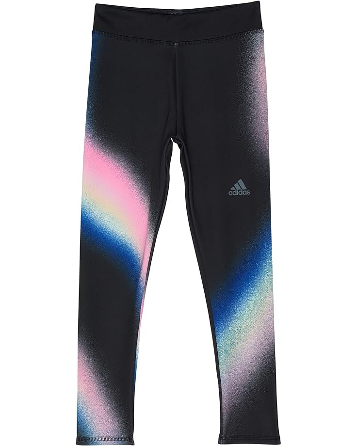 

Брюки Adidas Rainbow Warp Tights, черный мульти