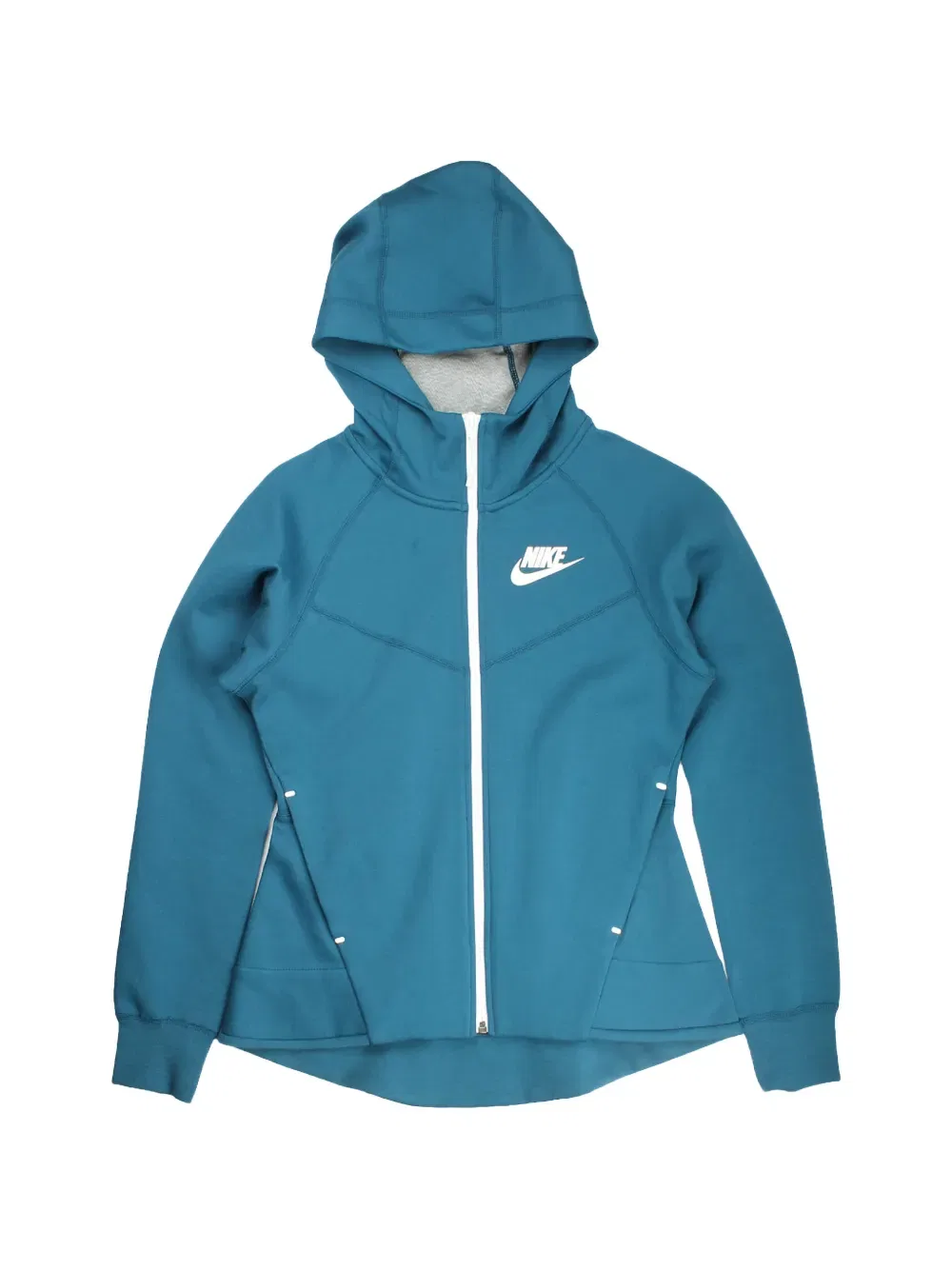 Флисовая куртка с капюшоном Nike, синий