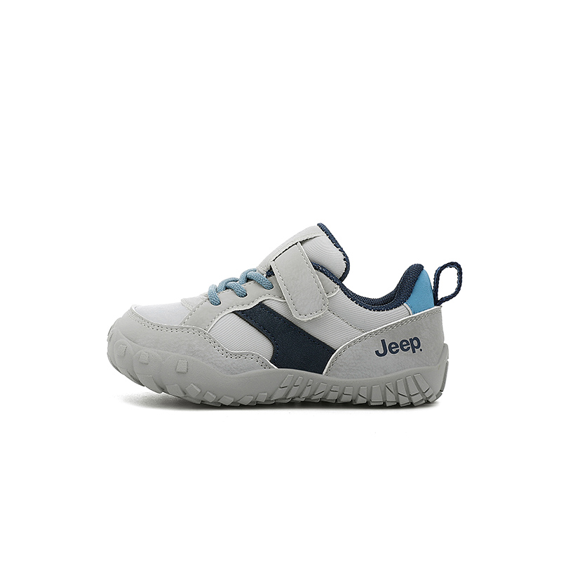 

Нескользящие износостойкие низкие повседневные кроссовки для детей Jeep, синий/серый/хаки