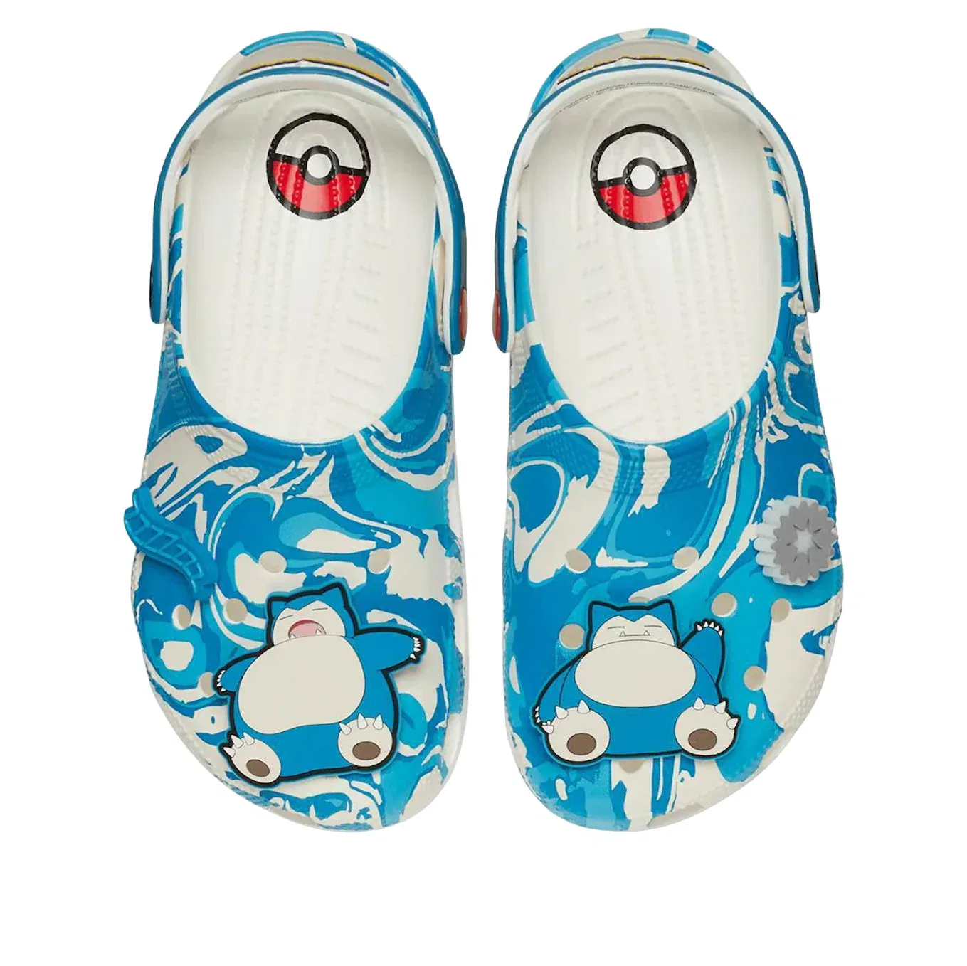 Сабо Crocs Classic Clog Pokemon Snorlax 'Blue' 210245-90H, синий — фото 3