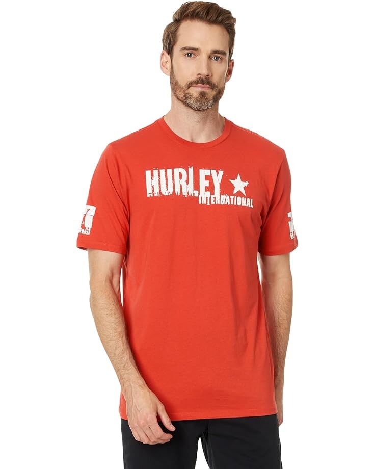 

Футболка Hurley Evd 25Th S2 Tee, цвет Aloha Red