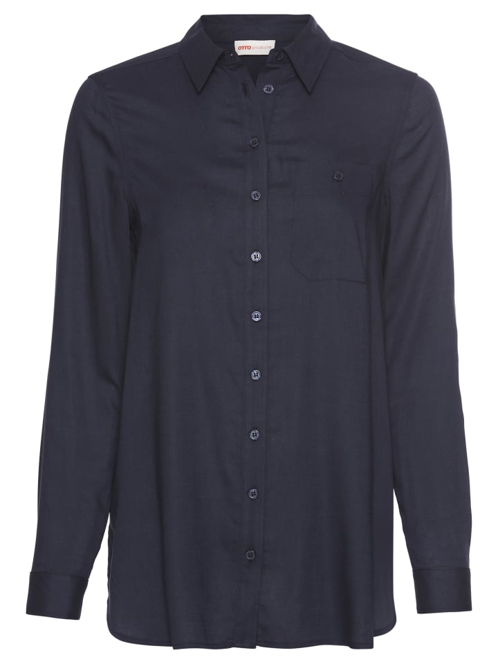 

OTTO products Длинная блузка темно-синего цвета