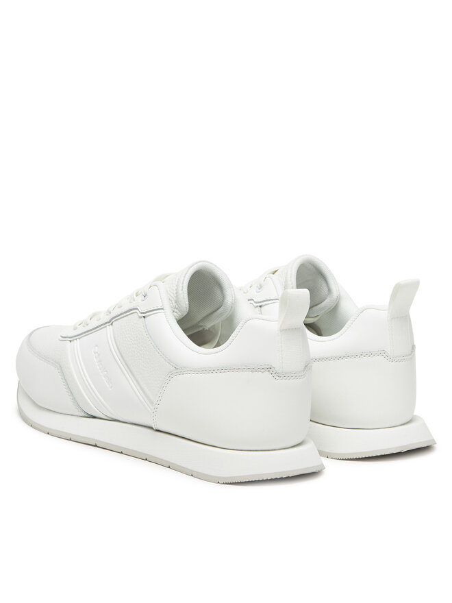 Кроссовки Low Prof Runn Laceup Tape HM0HM01897 Calvin Klein, белый — фото 3