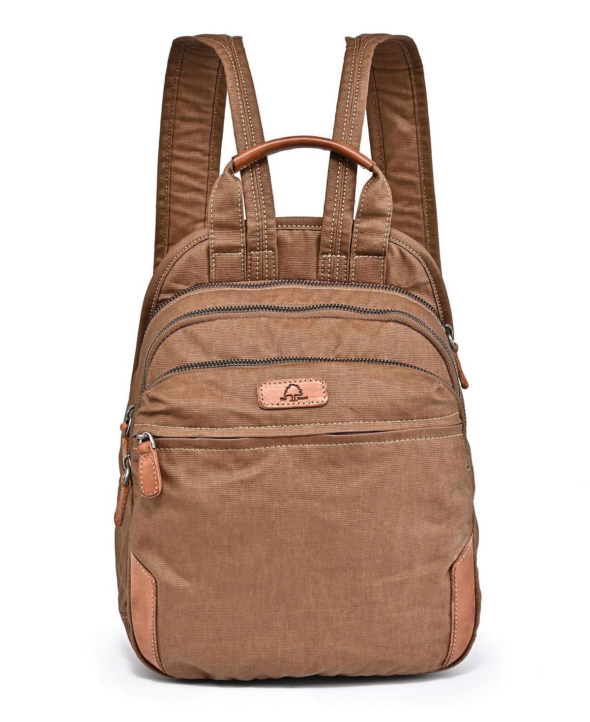 

Холщовый рюкзак Turtle Cove TSD BRAND, коричневый