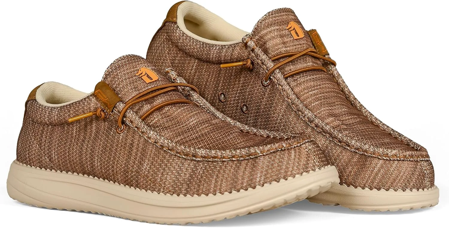 

Мужские ботинки Gator Waders для кемпинга - дышащие лоферы без шнуровки - эластичные шнурки - сверхлегкая амортизация на весь день - удобная посадка