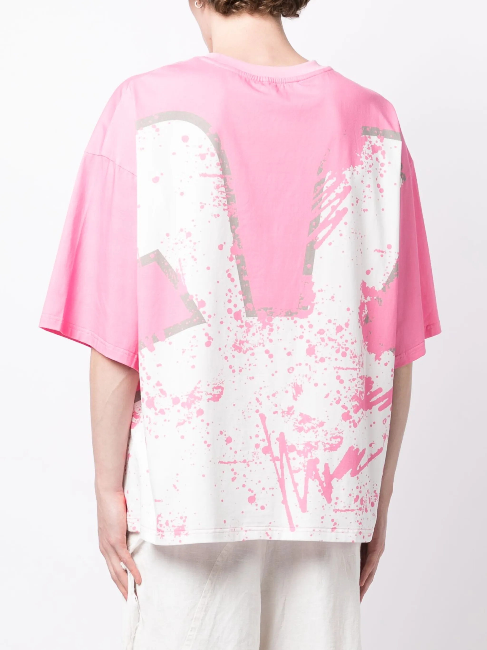 

Футболка с логотипом Natasha Zinko, розовый