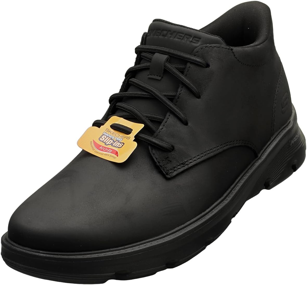 

Мужские слипоны Skechers Hands Free Arch Fit Garza Ridley, черный
