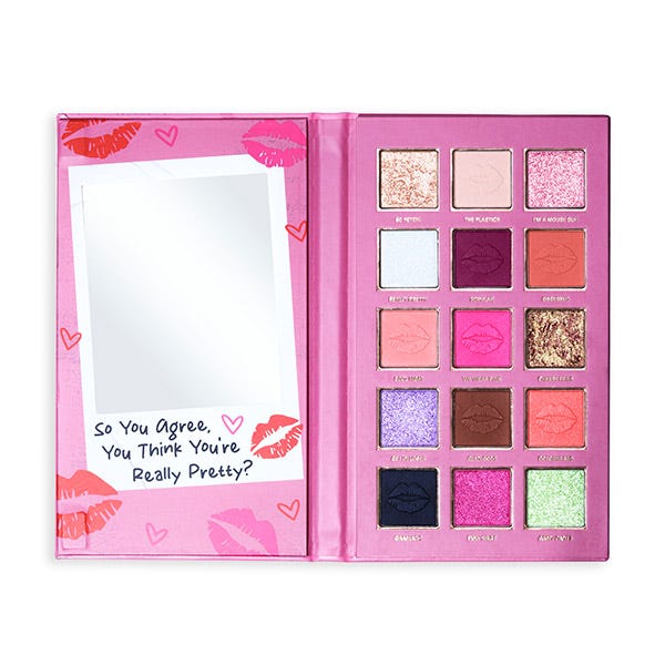 Палитра теней для век REVOLUTION Mean Girls Burn Book Palette — фото 2
