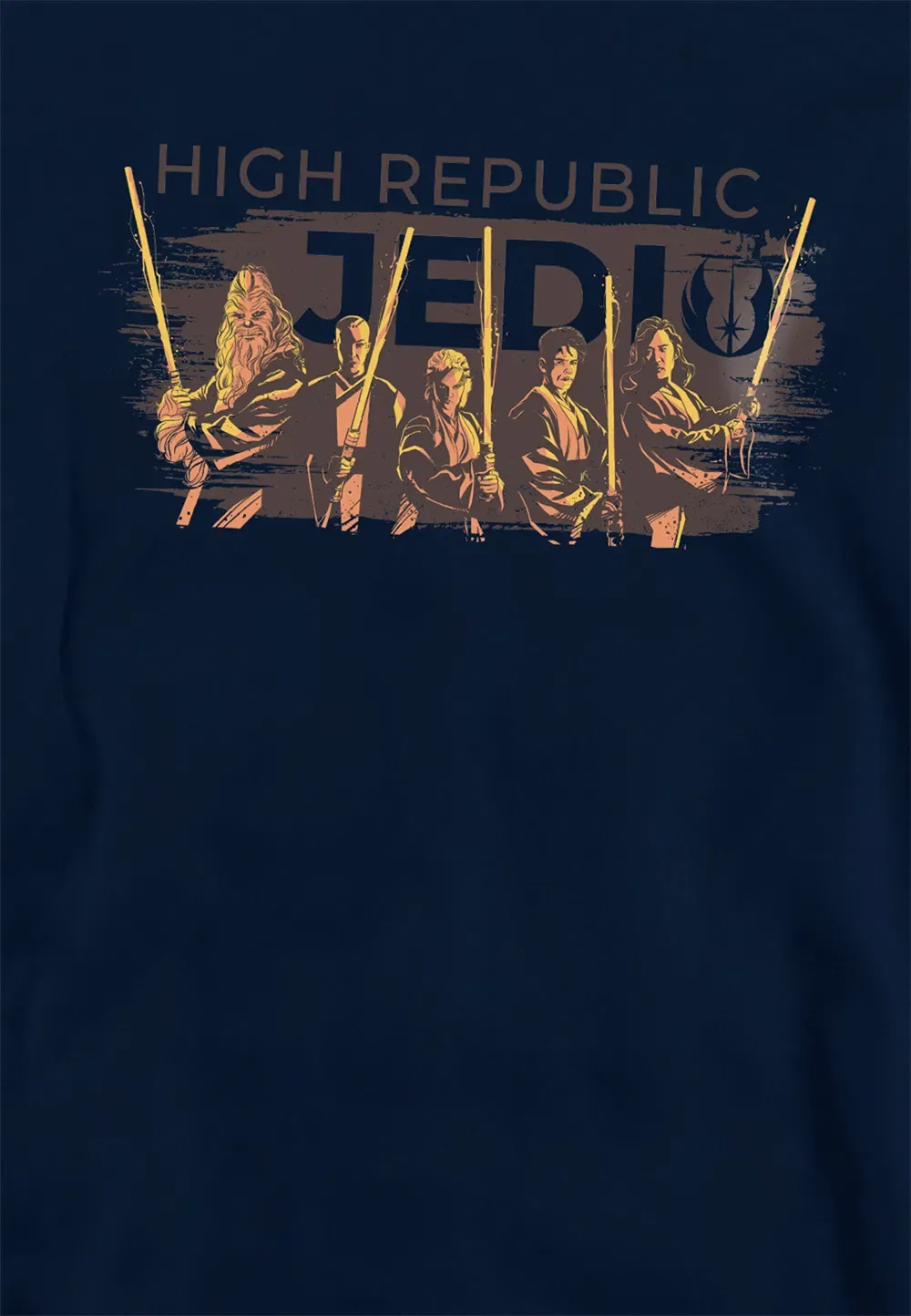 Детская толстовка Disney Star Wars The Acolyte High Republic Jedi темно-синий, темно-синий — фото 2