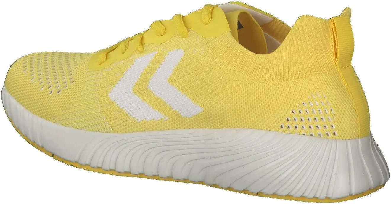 Бесшовные кроссовки Hummel Trinity Breaker Unisex, Super Lemon — фото 3